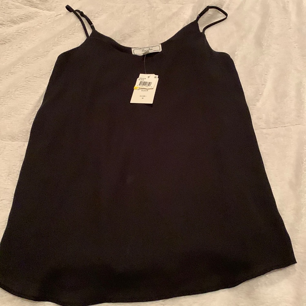 Black camisole